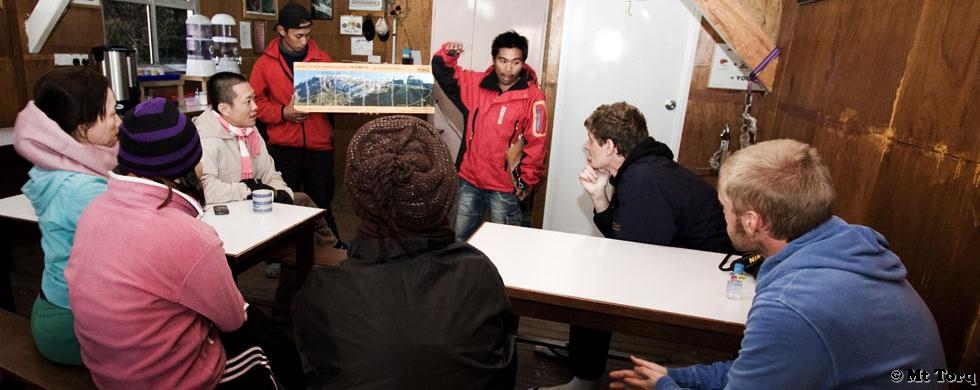 briefing session